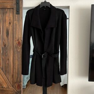 Tahari Black Cardigan Sweater